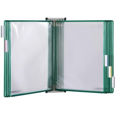 Tarifold, Informationsschild, Wand-Sichttafelsystem 413105 DIN A3 grün mit 10 St. Sichttafeln Tarifold, Informationsschild, Wand-Sichttafelsystem 413105 DIN A3 grün mit 10 St. Sichttafeln