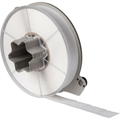 Brady, Etikettenrolle, A55-14-483, Polyester, Weiss, glänzend, 19.05 x 38.10 mm, extra stark haftend, (3600 E.) (32.77 mm) Brady, Etikettenrolle, A55-14-483, Polyester, Weiss, glänzend, 19.05 x 38.10 mm, extra stark haftend, (3600 E.) (32.77 mm)