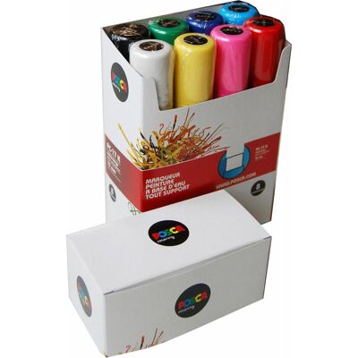 Posca, Marker, Marker PC-17K Rechteckspitze (8x) Posca, Marker, Marker PC-17K Rechteckspitze (8x)