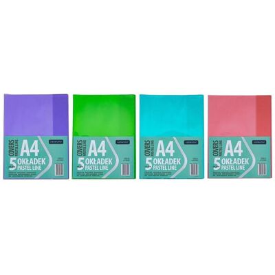Astra, Heft + Block, A5 Pastel Line Einband, nicht verstellbar (5 Stück) (A5) Astra, Heft + Block, A5 Pastel Line Einband, nicht verstellbar (5 Stück) (A5)