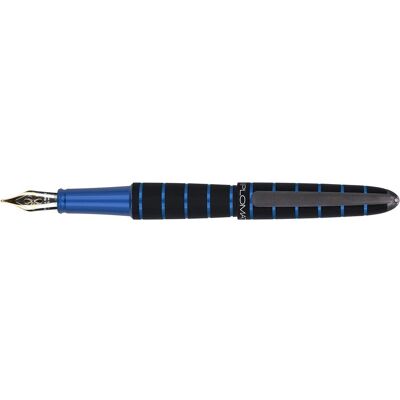 Diplomat, Schreibstifte, Füllhalter Elox ring schwarz/blau 14 kt (1x) Diplomat, Schreibstifte, Füllhalter Elox ring schwarz/blau 14 kt (1x)