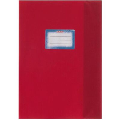 Herlitz, Heft + Block, Heftschoner DIN A4, geprägt (Bast), PP, rot mit aufgeklebtem Beschriftungsetikett (A4) Herlitz, Heft + Block, Heftschoner DIN A4, geprägt (Bast), PP, rot mit aufgeklebtem Beschriftungsetikett (A4)