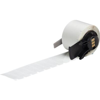 Brady, Etikettenrolle, M6-16-430, Polyester, Transparent, glänzend, 25.40 x 9.53 mm, permanent (500 E.) Brady, Etikettenrolle, M6-16-430, Polyester, Transparent, glänzend, 25.40 x 9.53 mm, permanent (500 E.)