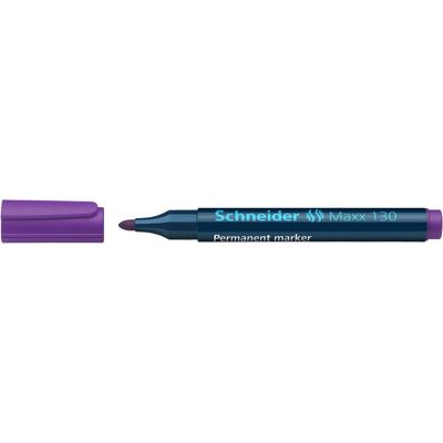 Schneider, Marker, Permanentmarker Maxx 130, 1-3 mm, violett (1x) Schneider, Marker, Permanentmarker Maxx 130, 1-3 mm, violett (1x)