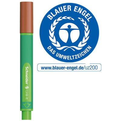 Schneider, Schreibstifte, Fasermaler - Link-It - Braun (1x) Schneider, Schreibstifte, Fasermaler - Link-It - Braun (1x)