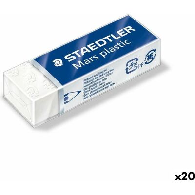 Staedtler Korrekturmittel, Mars Plastikradierer Weiss 1 Stück Staedtler Korrekturmittel, Mars Plastikradierer Weiss 1 Stück