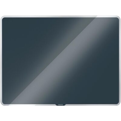 Leitz, Präsentationstafel, Cosy Whiteboard aus Glas 40 x 60 cm, Grau (78 x 48 cm) Leitz, Präsentationstafel, Cosy Whiteboard aus Glas 40 x 60 cm, Grau (78 x 48 cm)