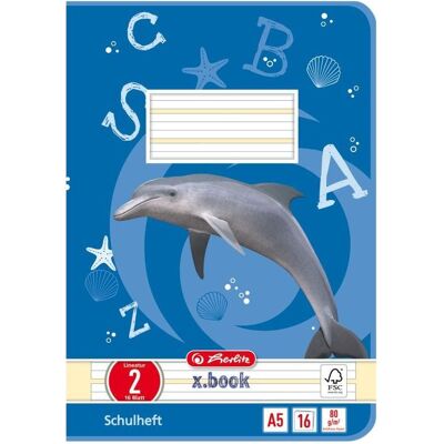 Herlitz, Heft + Block, 3320207 Mehrfarben (A5, Liniert, Weicher Einband) Herlitz, Heft + Block, 3320207 Mehrfarben (A5, Liniert, Weicher Einband)