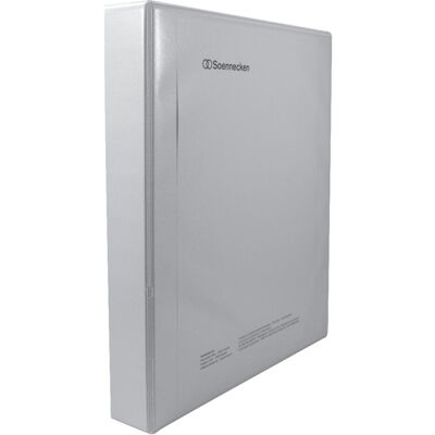 Soennecken, Ordner, Präsentationsringbuch 4142 DIN A4 50mm 2Ringe weiss (A4, 50 mm, 1 Stk.) Soennecken, Ordner, Präsentationsringbuch 4142 DIN A4 50mm 2Ringe weiss (A4, 50 mm, 1 Stk.)
