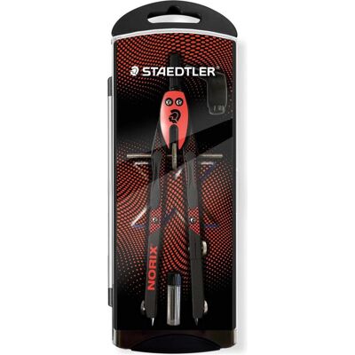 Staedtler Schnellverstellzirkel Norix rotschwarz, Zirkel, Rot, Schwarz Staedtler Schnellverstellzirkel Norix rotschwarz, Zirkel, Rot, Schwarz