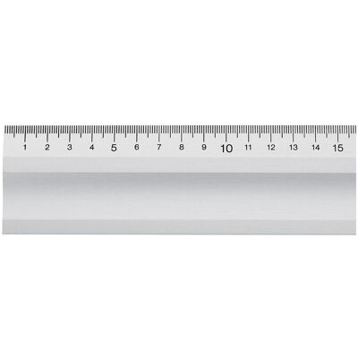 BMI, Lineal, Werkstatt-Lineal mit Fase (30 cm, Aluminium) BMI, Lineal, Werkstatt-Lineal mit Fase (30 cm, Aluminium)