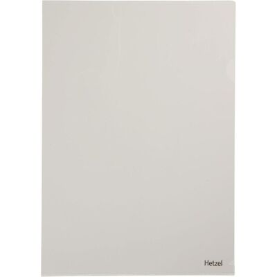 Rexel, Mappe, HETZEL Sichthülle Top Quality, A4, PVC, glasklar, 0,135 mm Hartfolie, oben und seitlich offen, mit D (A4, 50x) Rexel, Mappe, HETZEL Sichthülle Top Quality, A4, PVC, glasklar, 0,135 mm Hartfolie, oben und seitlich offen, mit D (A4, 50x)