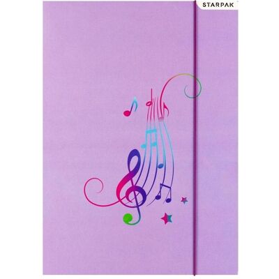 Teka, Mappe, A4-Notenmappe mit Gummiband (A4, 1x) Teka, Mappe, A4-Notenmappe mit Gummiband (A4, 1x)