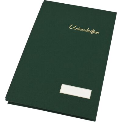 Soennecken, Mappe, Unterschriftenmappe Verwendung für Papierformat: DIN A4 Material des Einbandes: Leinen (A4, 1x) Soennecken, Mappe, Unterschriftenmappe Verwendung für Papierformat: DIN A4 Material des Einbandes: Leinen (A4, 1x)