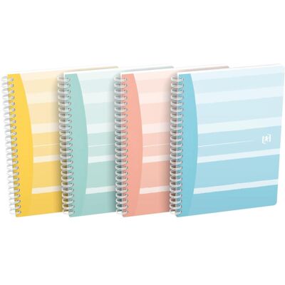 Oxford, Heft + Block, Spiralbuch "GO Iconic", A5 (A5, Liniert, Weicher Einband) Oxford, Heft + Block, Spiralbuch "GO Iconic", A5 (A5, Liniert, Weicher Einband)