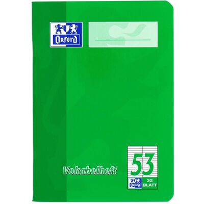 Oxford, Heft + Block, Vokabelheft (A6, Liniert, Harter Einband) Oxford, Heft + Block, Vokabelheft (A6, Liniert, Harter Einband)