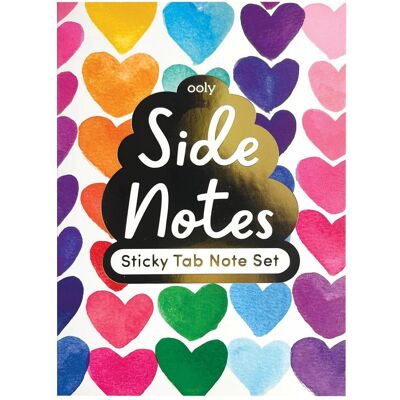 Ooly, Haftnotiz, Randnotizen Haftnotizen-Tab-Sets – Regenbogenherzen (148 x 105 mm) Ooly, Haftnotiz, Randnotizen Haftnotizen-Tab-Sets – Regenbogenherzen (148 x 105 mm)