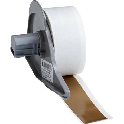 Brady, Etikettenrolle, M7C-1000-595-GD, Vinylband, Gold, glänzend, 25.40 mm x 15.24 m, permanent, endlos Brady, Etikettenrolle, M7C-1000-595-GD, Vinylband, Gold, glänzend, 25.40 mm x 15.24 m, permanent, endlos
