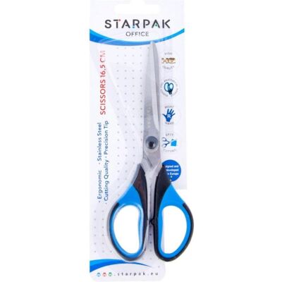 Starpak, Schere, Metallschere 165 Gummiblasengriff (16.50 cm) Starpak, Schere, Metallschere 165 Gummiblasengriff (16.50 cm)