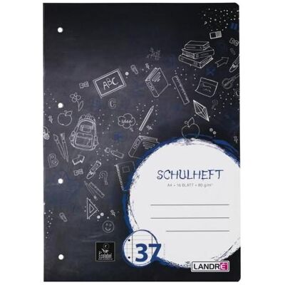 LANDR Schulheft A4 - Liniert - 16 Blatt - Gebraucht LANDR Schulheft A4 - Liniert - 16 Blatt - Gebraucht