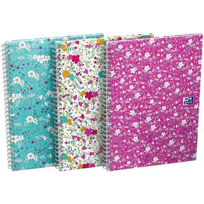 Oxford, Heft + Block, Forme Floral (A5, Liniert, Harter Einband) Oxford, Heft + Block, Forme Floral (A5, Liniert, Harter Einband)