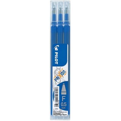 Pilot, Ersatzpatronen + Tintenfass, FriXion Refill Set à 3 (Blau, 0.25 mm, 3 Stk.) Pilot, Ersatzpatronen + Tintenfass, FriXion Refill Set à 3 (Blau, 0.25 mm, 3 Stk.)