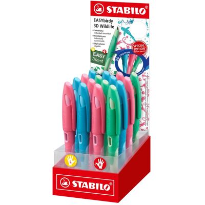 STABILO, Schreibstifte, Easybirdy 3D Wildlife (16x) STABILO, Schreibstifte, Easybirdy 3D Wildlife (16x)