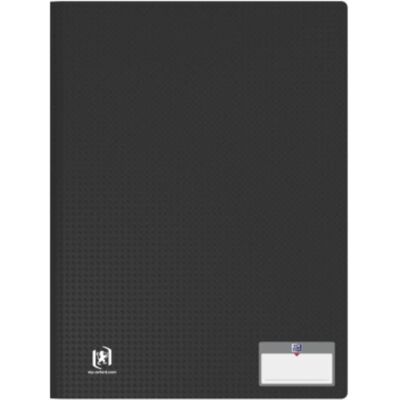 Elba, Mappe, Sichtbuch "Memphis", DIN A4, mit 30 Hüllen, schwarz aus PP, mit Beschriftungsetikett (1x) Elba, Mappe, Sichtbuch "Memphis", DIN A4, mit 30 Hüllen, schwarz aus PP, mit Beschriftungsetikett (1x)