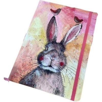 Teka, Heft + Block, A5 LCN19 Hannah Bunny Oster-Notizbuch mit Radiergummi (A5, Liniert) Teka, Heft + Block, A5 LCN19 Hannah Bunny Oster-Notizbuch mit Radiergummi (A5, Liniert)