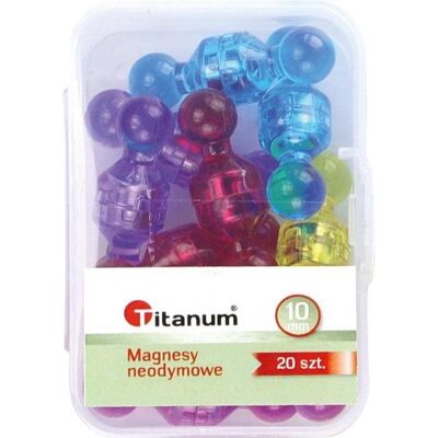 Titanum, Magnet, Neodym-Figurenmagnete 20 Stk (20x) Titanum, Magnet, Neodym-Figurenmagnete 20 Stk (20x)