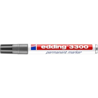 Edding, Marker, Permanentmarker 3300 1-5mm grau (1x) Edding, Marker, Permanentmarker 3300 1-5mm grau (1x)