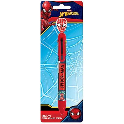 Pyramid Malstifte, Mehrfarbiger Spider-Man Stift (1x) Pyramid Malstifte, Mehrfarbiger Spider-Man Stift (1x)
