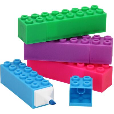 Roost, Schreibstifte, Textmarker Blocks XL1266 ass. (12x) Roost, Schreibstifte, Textmarker Blocks XL1266 ass. (12x)