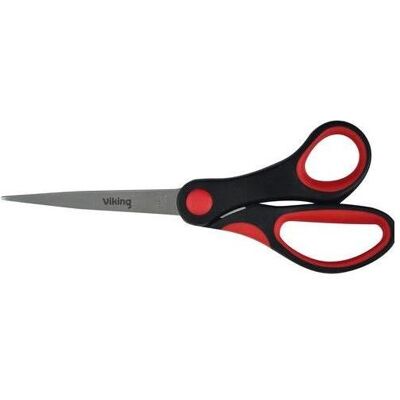 Office Depot, Schere, Schere Soft grip Edelstahl Rot, Schwarz 210 mm (21 cm) Office Depot, Schere, Schere Soft grip Edelstahl Rot, Schwarz 210 mm (21 cm)