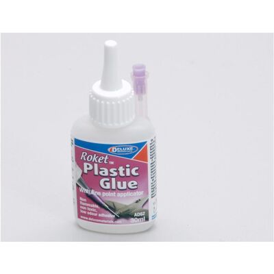 Deluxe Materials, Klebstoff, Roket Plastic Kunststoffkleber 30ml Deluxe Materials, Klebstoff, Roket Plastic Kunststoffkleber 30ml