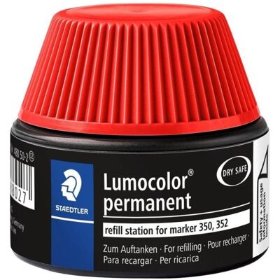 Staedtler Marker, Lumocolor permanent marker 488 50 Nachfüllstation für marker 350 und 352, Einzelprodukt, rot (4x) Staedtler Marker, Lumocolor permanent marker 488 50 Nachfüllstation für marker 350 und 352, Einzelprodukt, rot (4x)