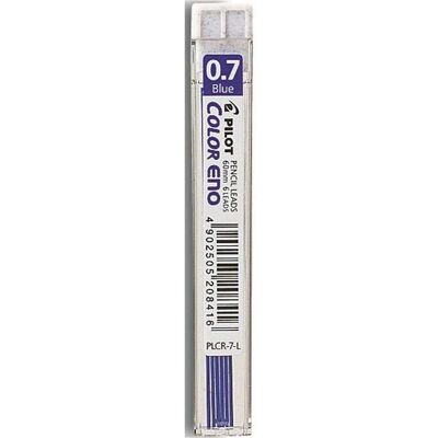 Pilot, Bleistiftminen, Minen Color Eno 0,7mm blau 6Stk. (6 Stk., 0.70 mm) Pilot, Bleistiftminen, Minen Color Eno 0,7mm blau 6Stk. (6 Stk., 0.70 mm)