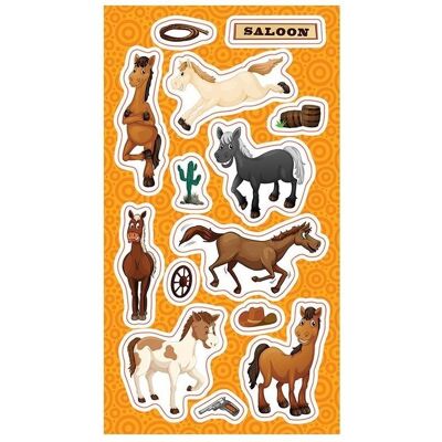 Ranok, Sticker, Pferdeaufkleber (14 Sticker) Ranok, Sticker, Pferdeaufkleber (14 Sticker)