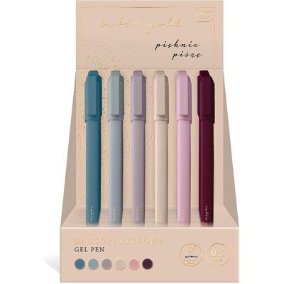 Interdruk, Schreibstifte, Satin Gold Gelstift (36 Stück) (36x) Interdruk, Schreibstifte, Satin Gold Gelstift (36 Stück) (36x)