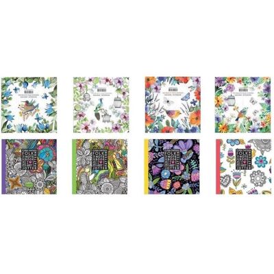 Fresh, Heft + Block, Dekoratives Notizbuch 120x120/80K glatt FRISCH (A6, Harter Einband) Fresh, Heft + Block, Dekoratives Notizbuch 120x120/80K glatt FRISCH (A6, Harter Einband)
