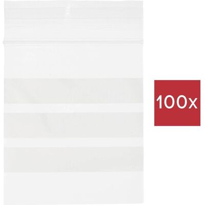 Tru Components, Verpackungsmaterial, Druckverschlussbeutel mit Beschriftungsstreifen (L x B) 80 mm x 6 (100 Stk.) Tru Components, Verpackungsmaterial, Druckverschlussbeutel mit Beschriftungsstreifen (L x B) 80 mm x 6 (100 Stk.)