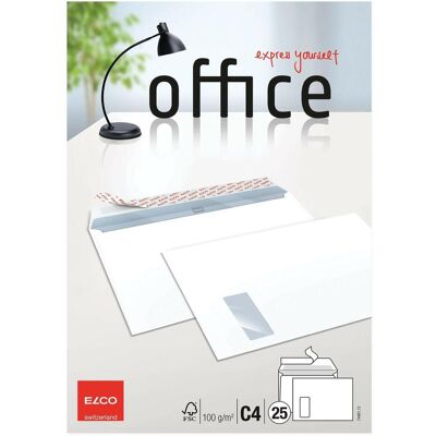 Elco, Briefumschlag, Briefumschläge Office in Kleinpackung (C4, 25x) Elco, Briefumschlag, Briefumschläge Office in Kleinpackung (C4, 25x)