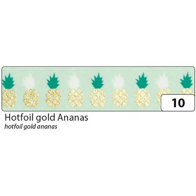 Magni, Washi Tape, Washi Tape 5 m x 15 mm gold Ananas Magni, Washi Tape, Washi Tape 5 m x 15 mm gold Ananas