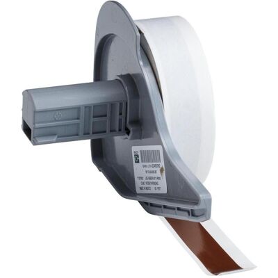 Brady, Etikettenrolle, M7C-500-595-BR, Vinylband, Braun, glänzend, 12.70 mm x 15.24 m, permanent, endlos (12.70 mm) Brady, Etikettenrolle, M7C-500-595-BR, Vinylband, Braun, glänzend, 12.70 mm x 15.24 m, permanent, endlos (12.70 mm)