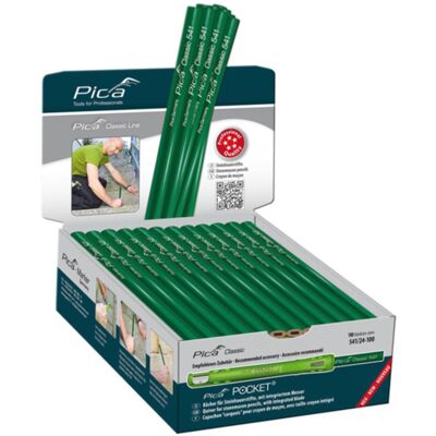 Pica, Bleistift, Steinhauerstift Classic 541 24 cm (100x) Pica, Bleistift, Steinhauerstift Classic 541 24 cm (100x)