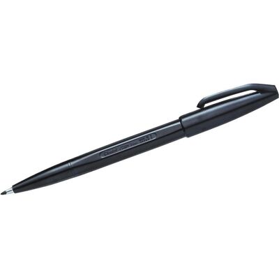 Pentel, Schreibstifte, Faserschreiber SignPen S520 0,8mm sw (12x) Pentel, Schreibstifte, Faserschreiber SignPen S520 0,8mm sw (12x)