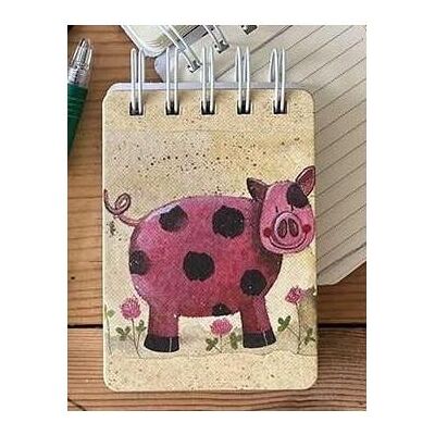 Teka, Heft + Block, Notizbuch A7 SSN44 Schwein Perle (A7, Liniert, Harter Einband) Teka, Heft + Block, Notizbuch A7 SSN44 Schwein Perle (A7, Liniert, Harter Einband)