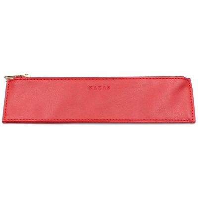 Nakabayashi, Etui, Leder-Stiftetui KAZA-E rot Nakabayashi, Etui, Leder-Stiftetui KAZA-E rot