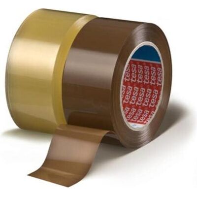 tesa, Klebeband, tesapack Kartonverschlussband PP 66m x 50mm transparent (50 mm) tesa, Klebeband, tesapack Kartonverschlussband PP 66m x 50mm transparent (50 mm)