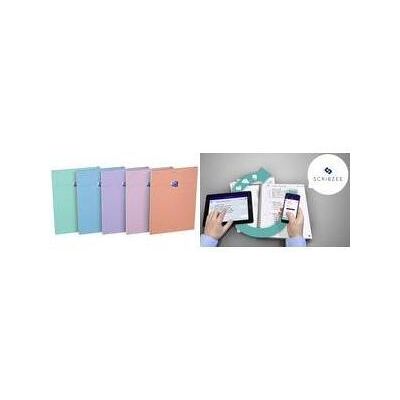 Oxford, Heft + Block, Notizblock Smart, DIN A4, kariert, 80 Blatt, Pastell 80 g/qm Optik Paper, beschichteter Karton-Deck (A4, Kariert) Oxford, Heft + Block, Notizblock Smart, DIN A4, kariert, 80 Blatt, Pastell 80 g/qm Optik Paper, beschichteter Karton-Deck (A4, Kariert)